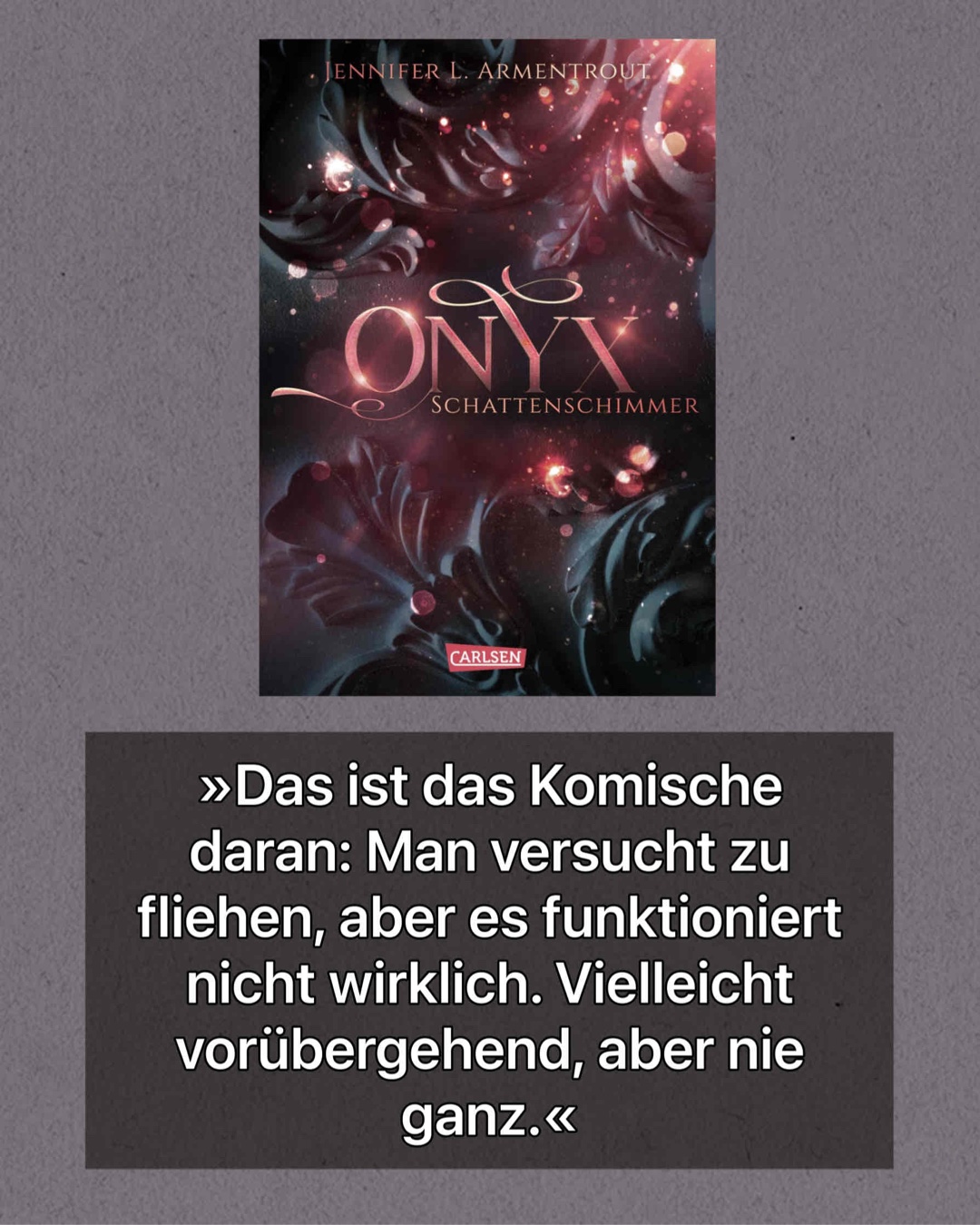 Fesselnd fortgesetzt.