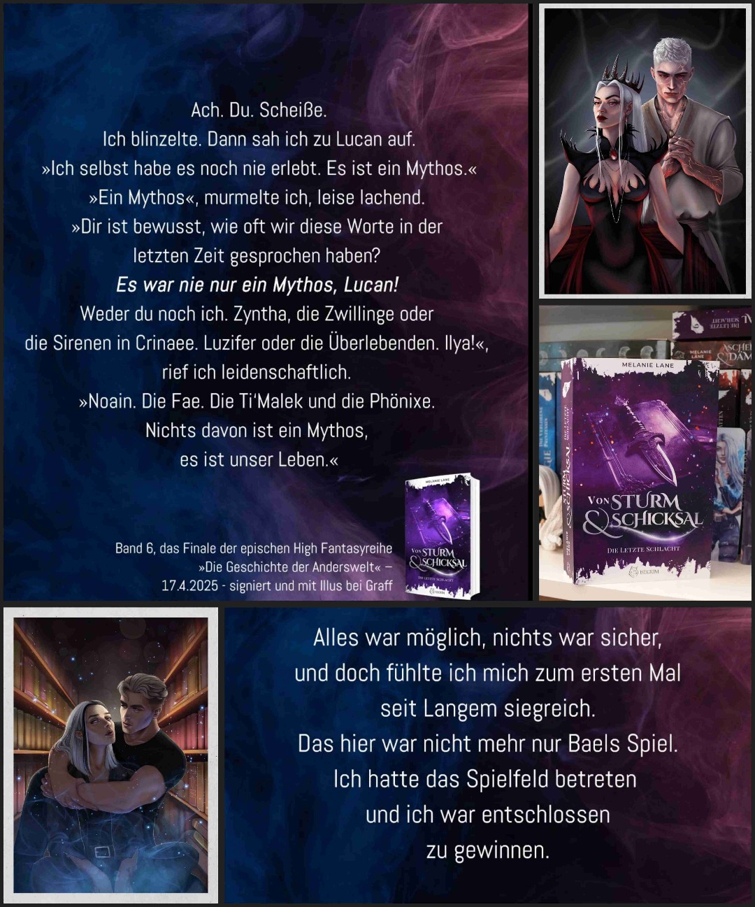 Von Sturm & Schicksal - Die letzte Schlacht (Die Geschichte der Anderswelt 6)