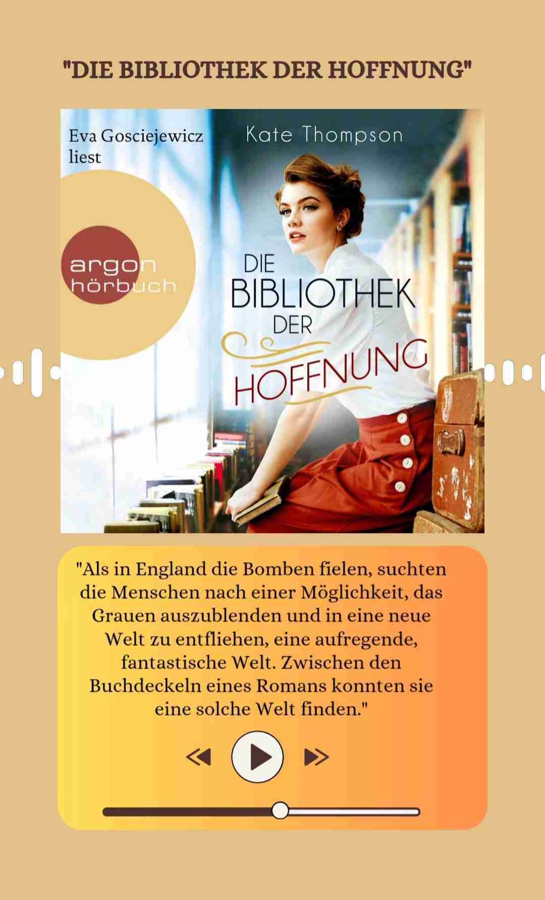 
📚❤️Eine Geschichte über das Überleben – mit und durch Bücher ✨️
