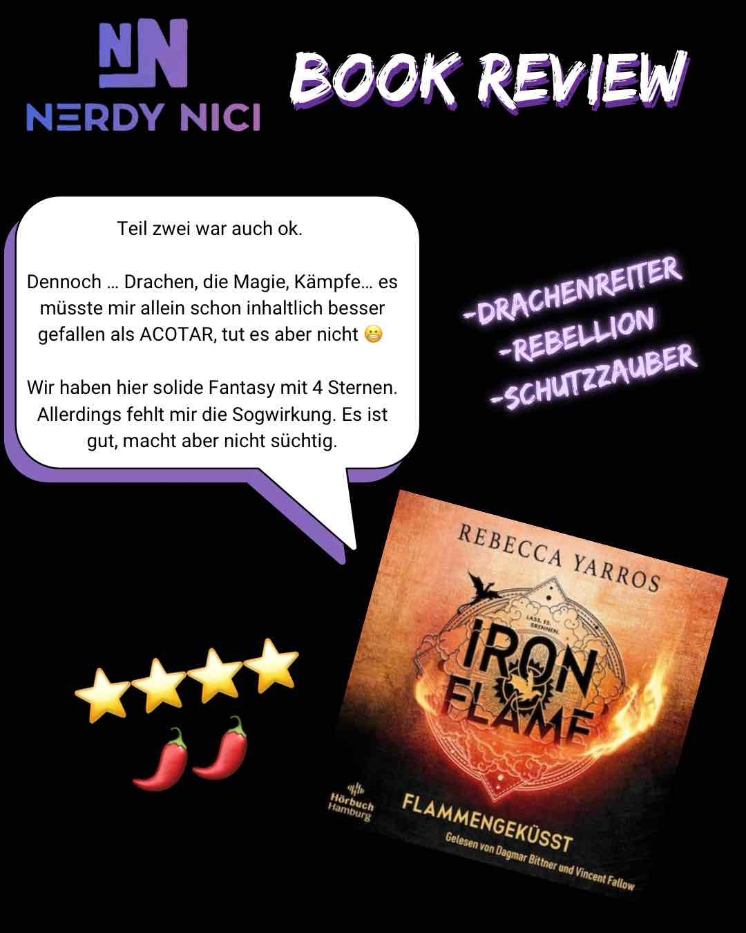 Gut! Solide! Aber nicht so gut wie Acotar. 