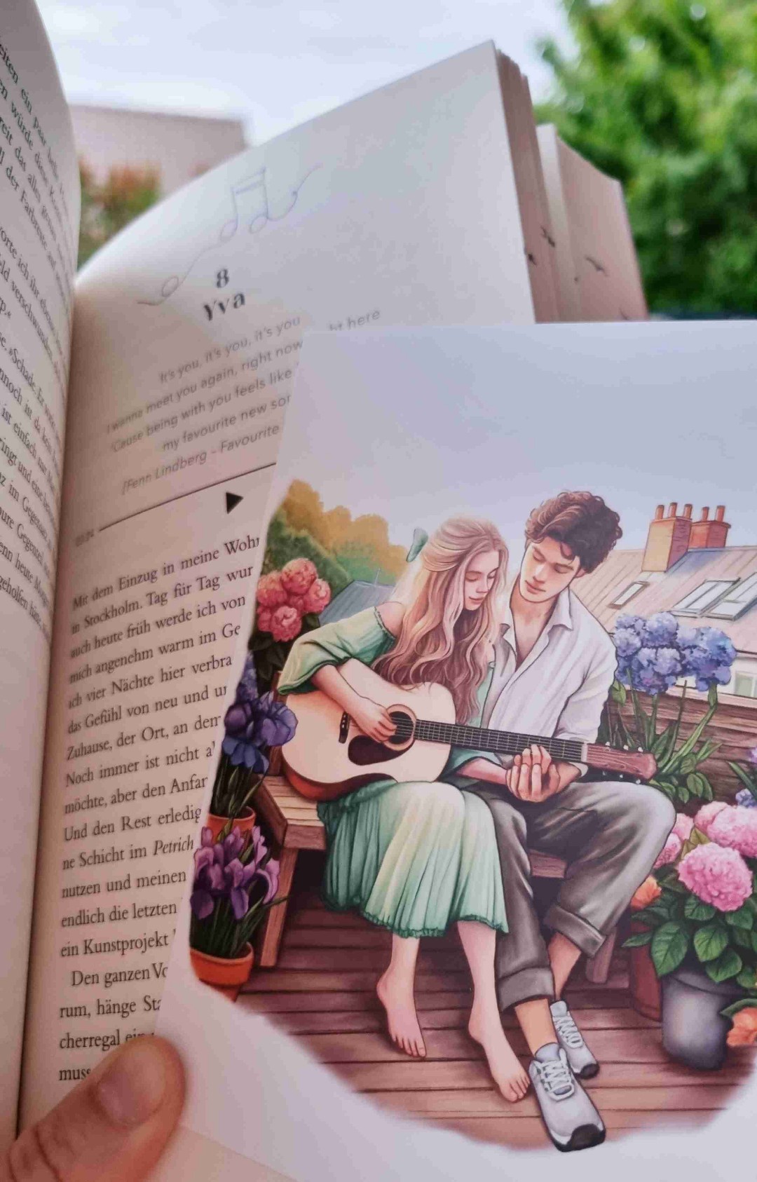 Yvas und Fenns Story 🎸🎶🇸🇪👨🏽🎤🧱👩🏼🎨📝