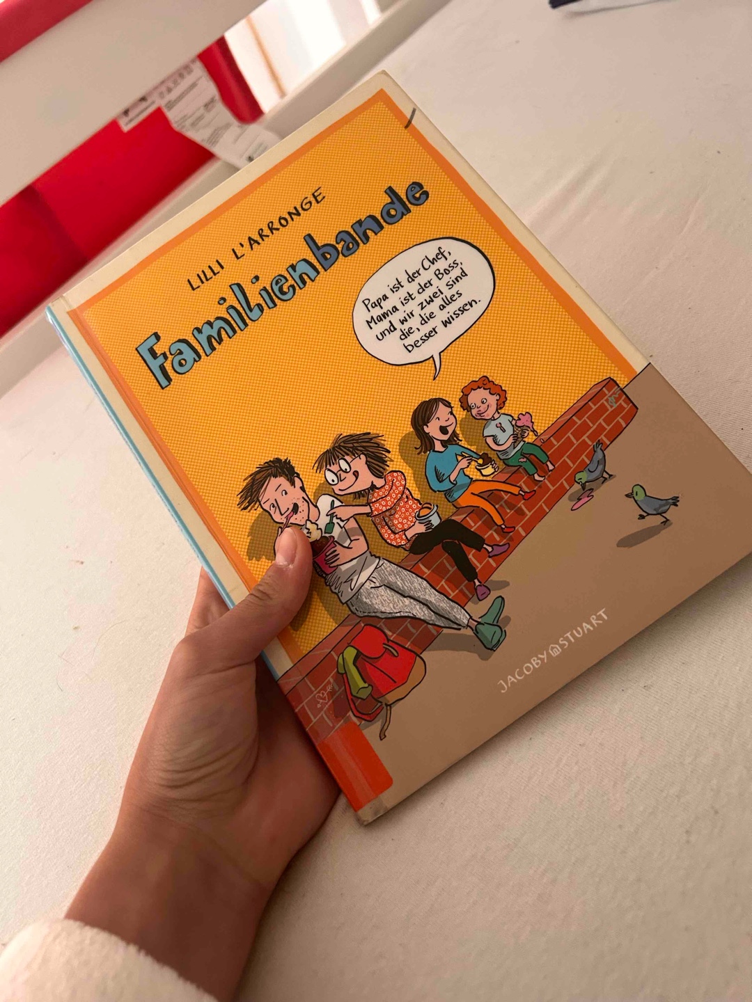 Ich mag dieses Buch, da ich generell gerne Comics mag.
