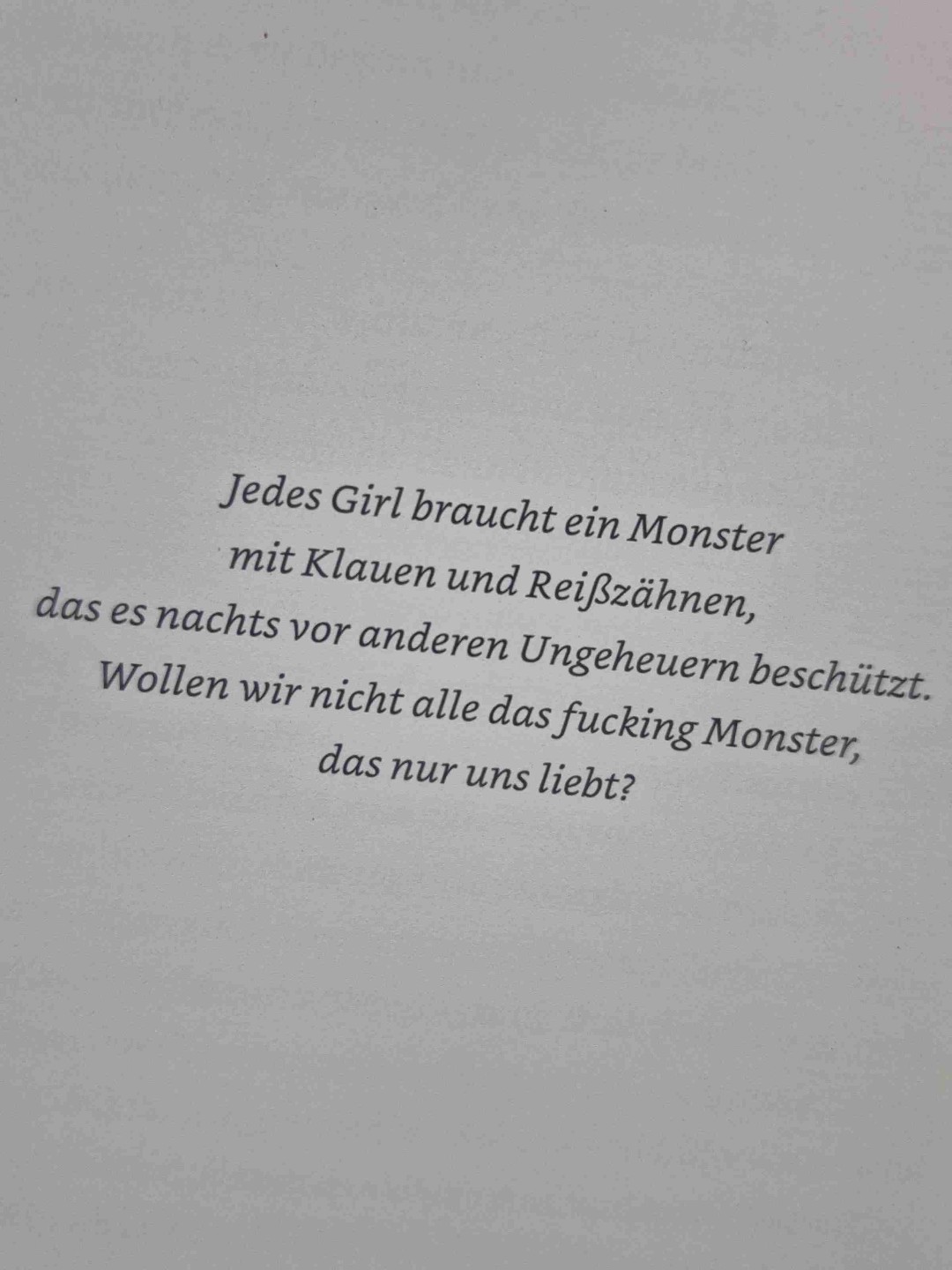 Wie immer begeistert