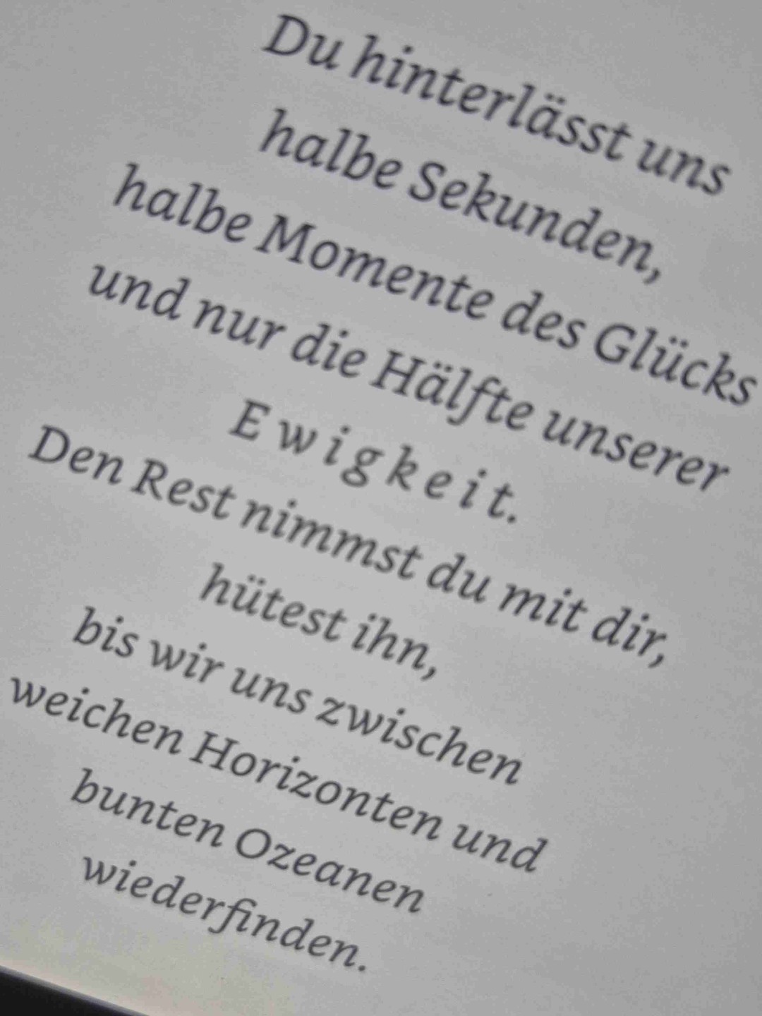 Ich bin sprachlos.
Die Geschichte von Fiona kann ich nur empfehlen.