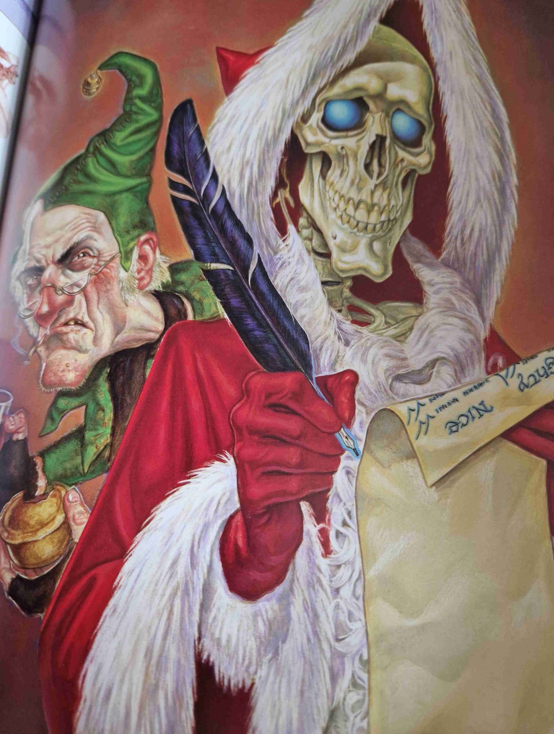 Für mich als Terry Pratchett Fan und Scheibenwelt-Fanatiker ein absolutes Muss.
Was Paul Kidby hier bietet sind einfach wunderschöne Illustrationen von den verschiedenen Charakteren der Scheibenwelt. Zusätzlich gibt es auch Hintergrundinformationen von Pratchett selbst.
Für mich einfach ein kleiner Augenschmaus dieses Buch und ich habe alles daran geliebt.