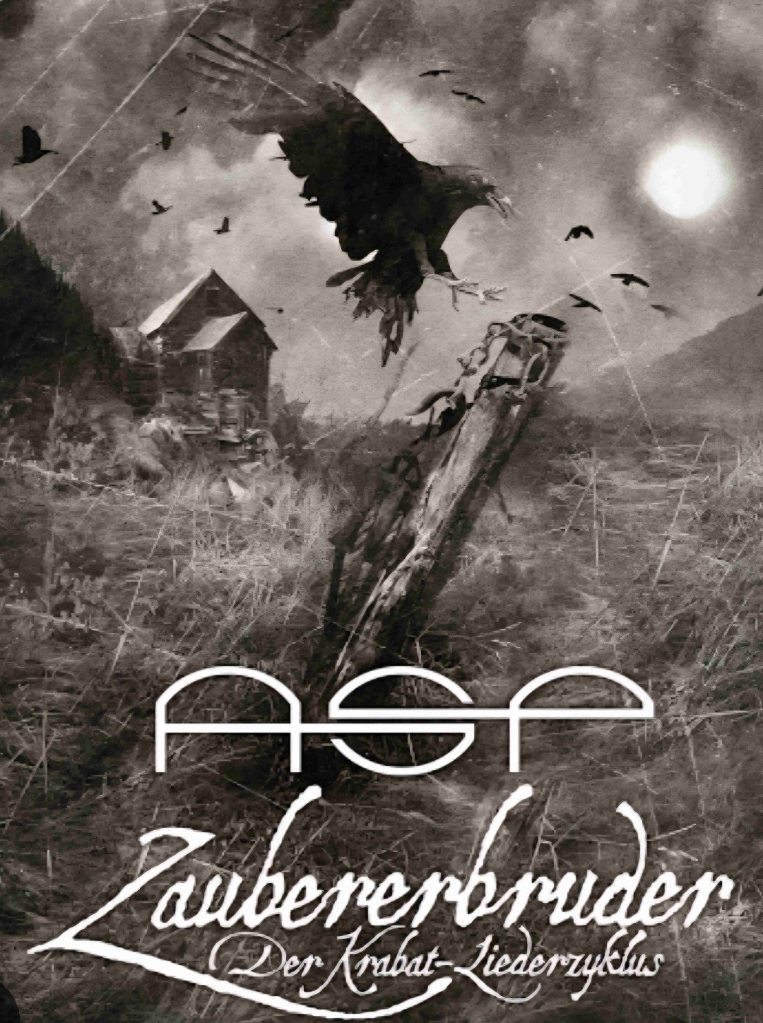 Gehorche der Stimme des Meisters,
gehorche ihr,
Gehorche der Stimme des Meisters,
gehorche ihr
Ich bin des Meisters Ruf gefolgt
Die Stimme zog mich magisch an
Das heisre Rufen in der Nacht
Im Traum schlug mich in seinen Bann
Endlich öffne ich mit klammer
Schweißbenetzter Hand die Tür
Zur geheimen, schwarzen Kammer
Und der Meister spricht zu mir
Er fragt mich: "Was soll ich dich lehren?"
"Müllern und das Andre auch"
Er streckt mir seine Linke hin
Ich schlage ein so ist es Brauch
Und mir sprießen Rabenfedern
Und so flieg ich unerkannt
Über Grenzen in das Leben
Wie der Wind schnell übers Land
Und ich breche alle Regeln
Um heut Nacht bei dir zu sein
Fühl mein Rabenherz es schlägt so
Schnell und nur für dich allein
🎼ASP KRABAT