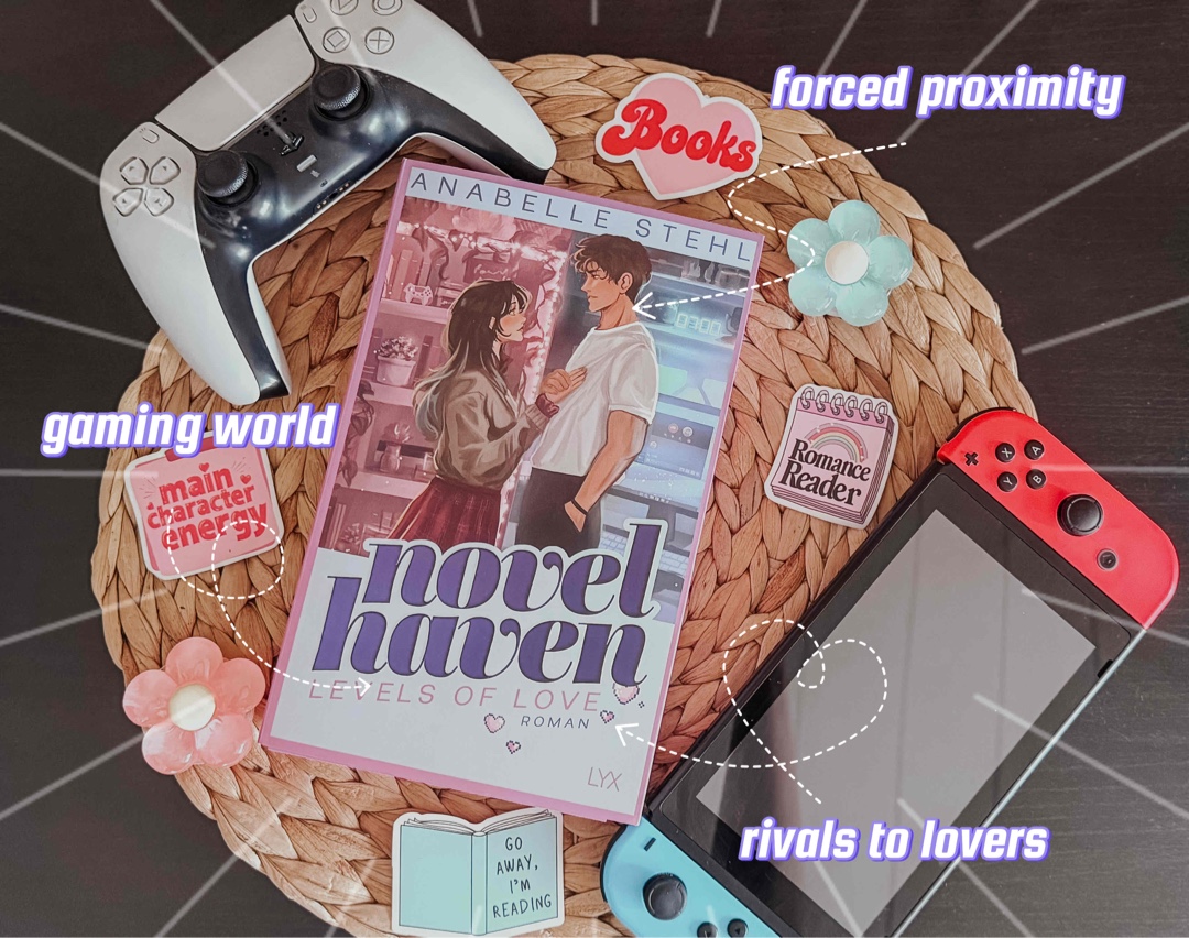 Ein optisch wunderschön gestaltetes Buch mit wichtigen Themen und süßen Chatverläufen, das für mich in der Liebesgeschichte leider etwas zu kurz kam. 💬🎮📖