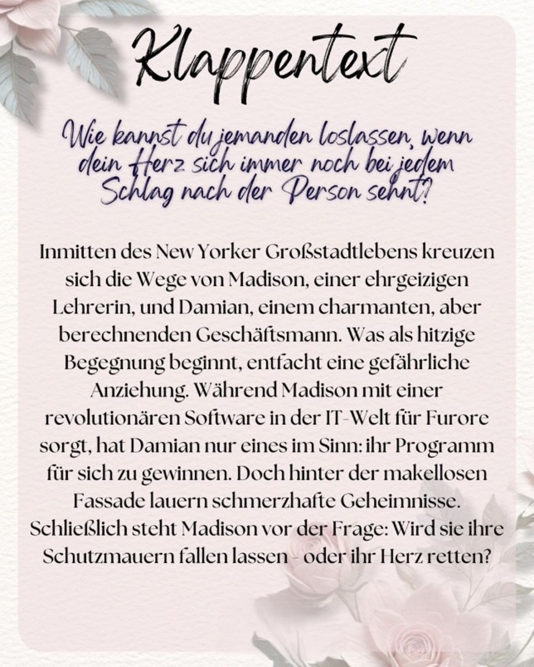 Wieder mitten ins Herz getroffen
