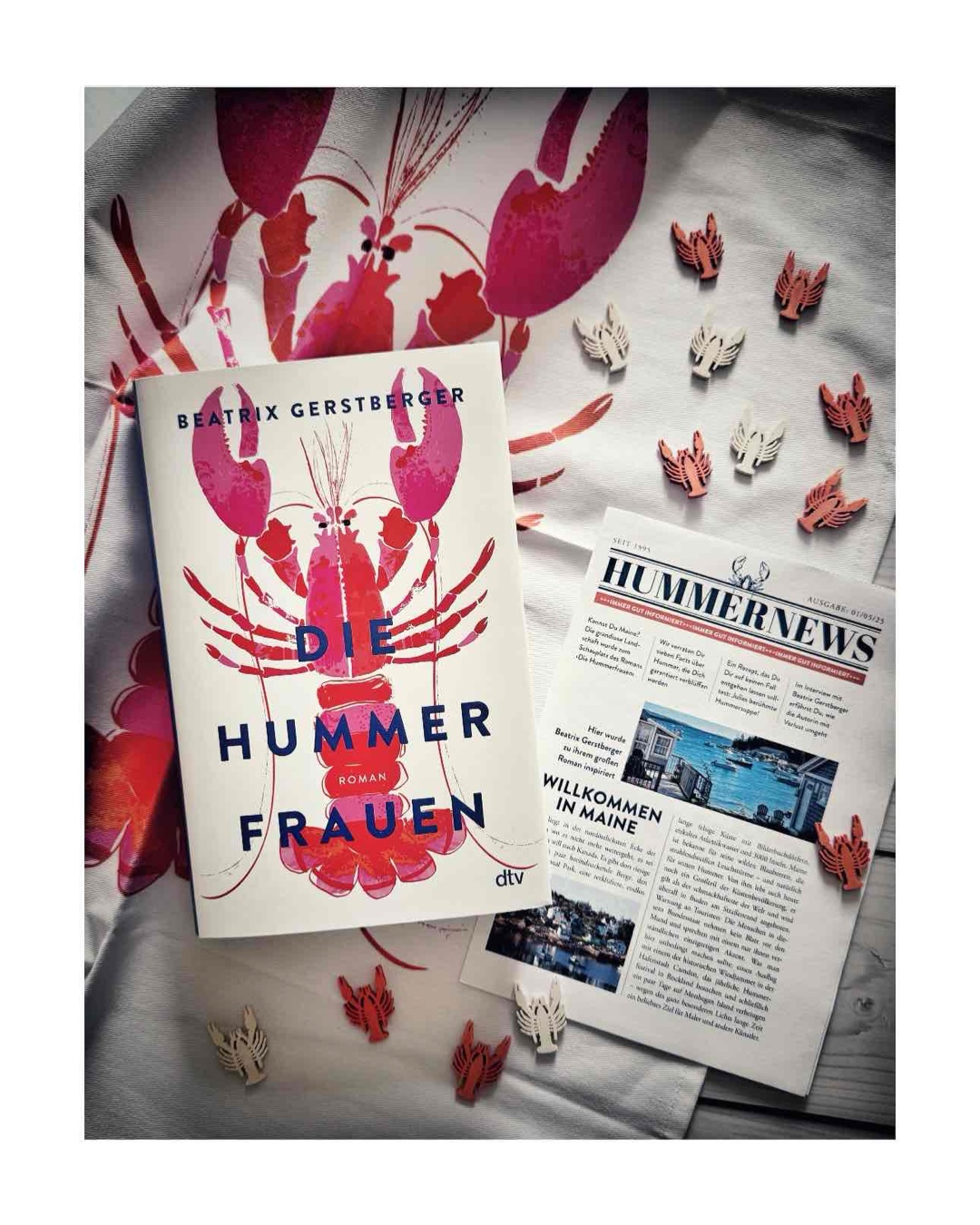 Richtig schöne Sommerlektüre! 🦞 
