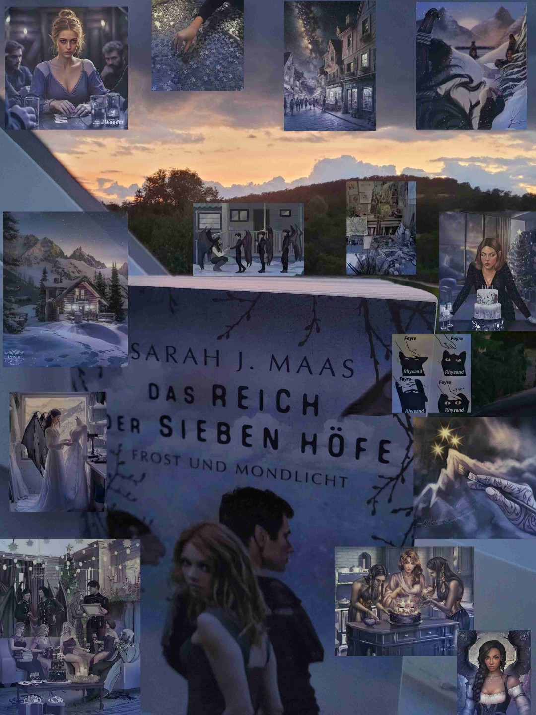To the stairs who listen, Feyre. 🌠
And the dreams that are answered, Rhys.✨️
My babys❤️🔥