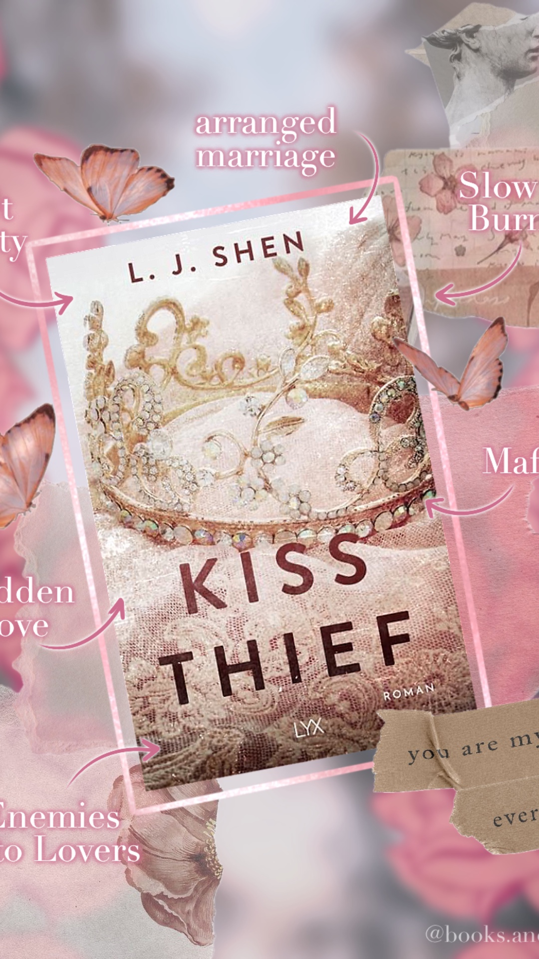 ✨ „He stole a kiss… and then my whole damn soul.“ ✨