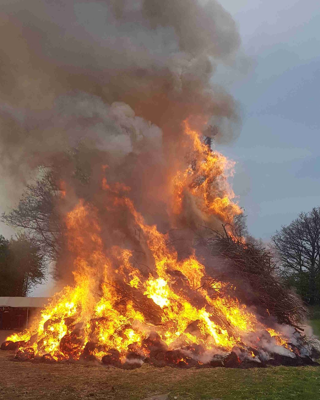 Das Buch ist wie ein Feuer.