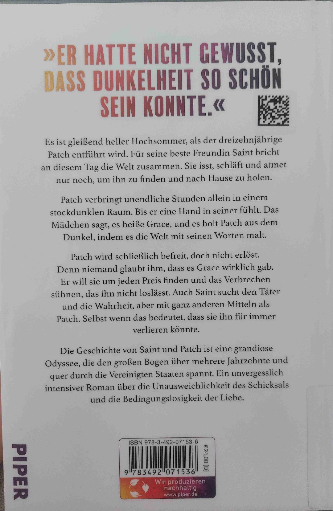 Eines der wunderschönsten Bücher,die ich lesen durfte