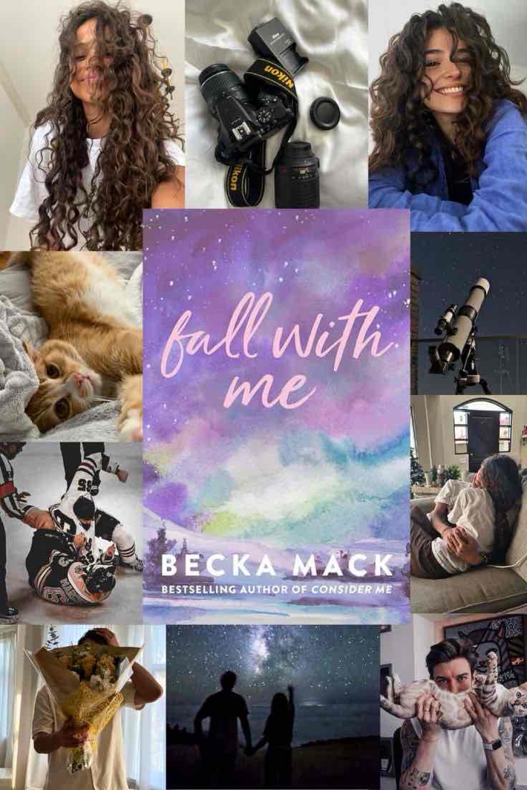 Fall with me - Becka Mack
~ ice Hockey, roomates, vacation fling , strangers to Friends to lovers