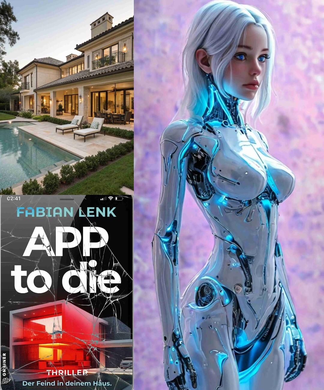 App to die (Thriller) Der Feind in deinem Haus ☆ Eine Gruppe gefangen in einer ultra-modernen Villa