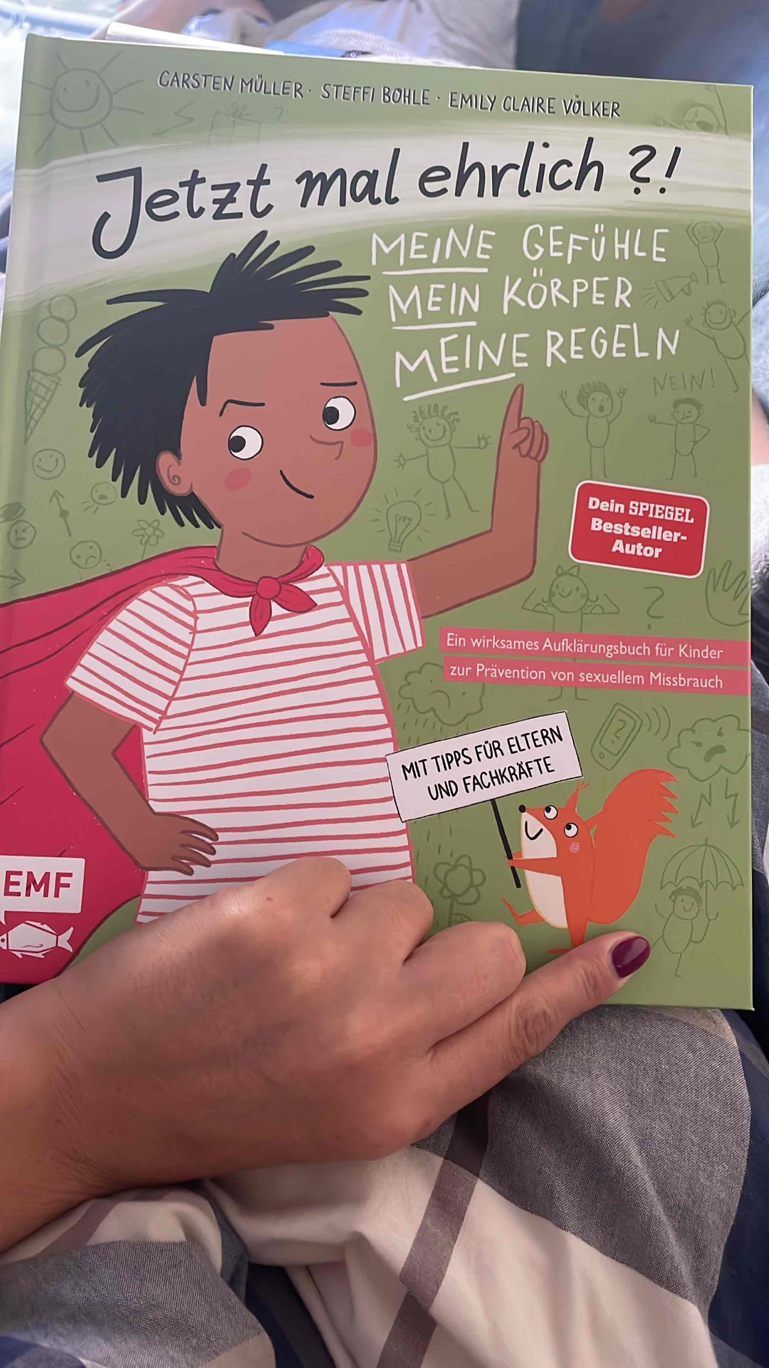 Aufklärungsbuch zur Prävention von sexuellem Missbrauch.