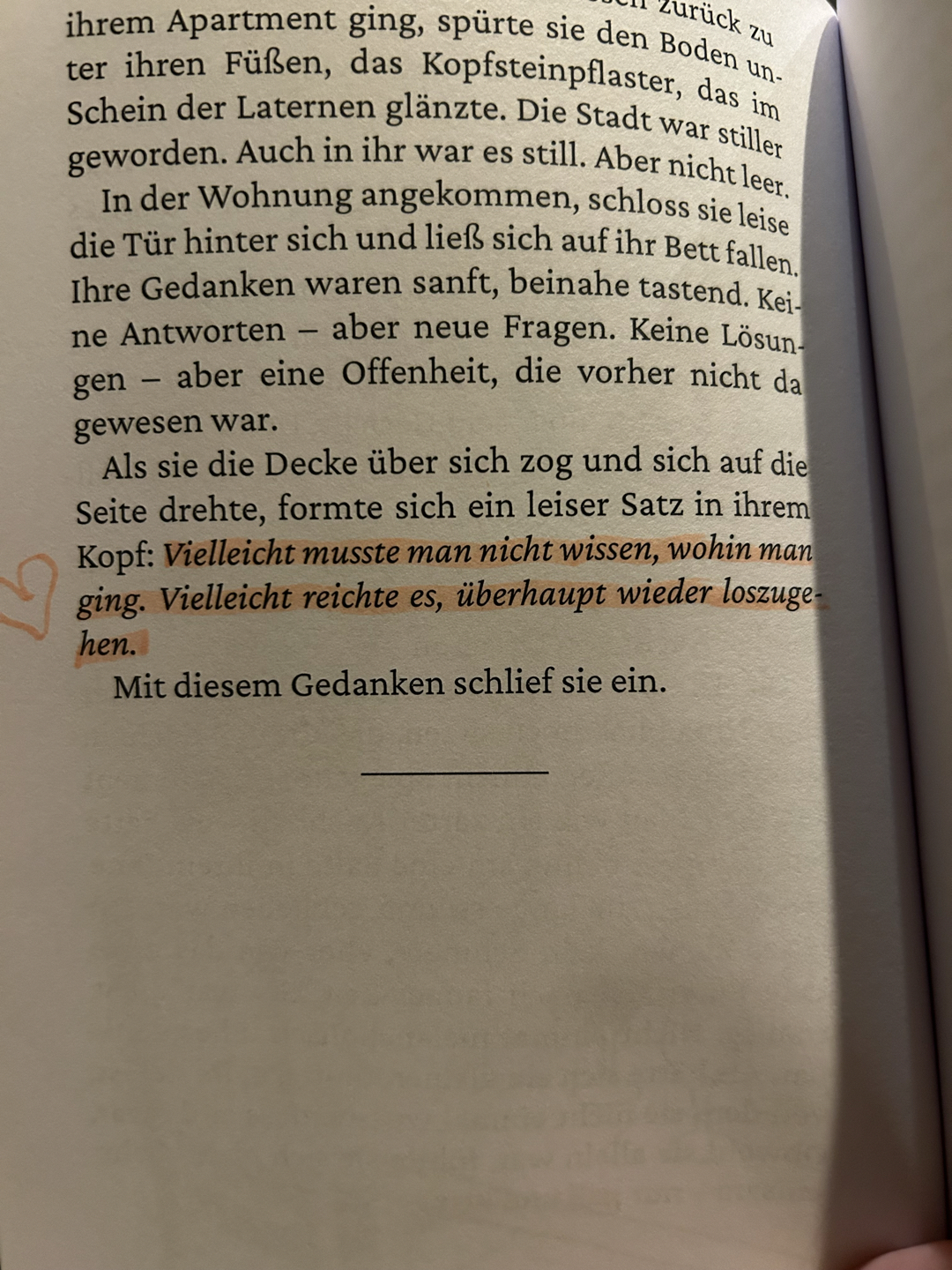 Einen Moment, sich die Zeit nehmen, sich selbst zu finden