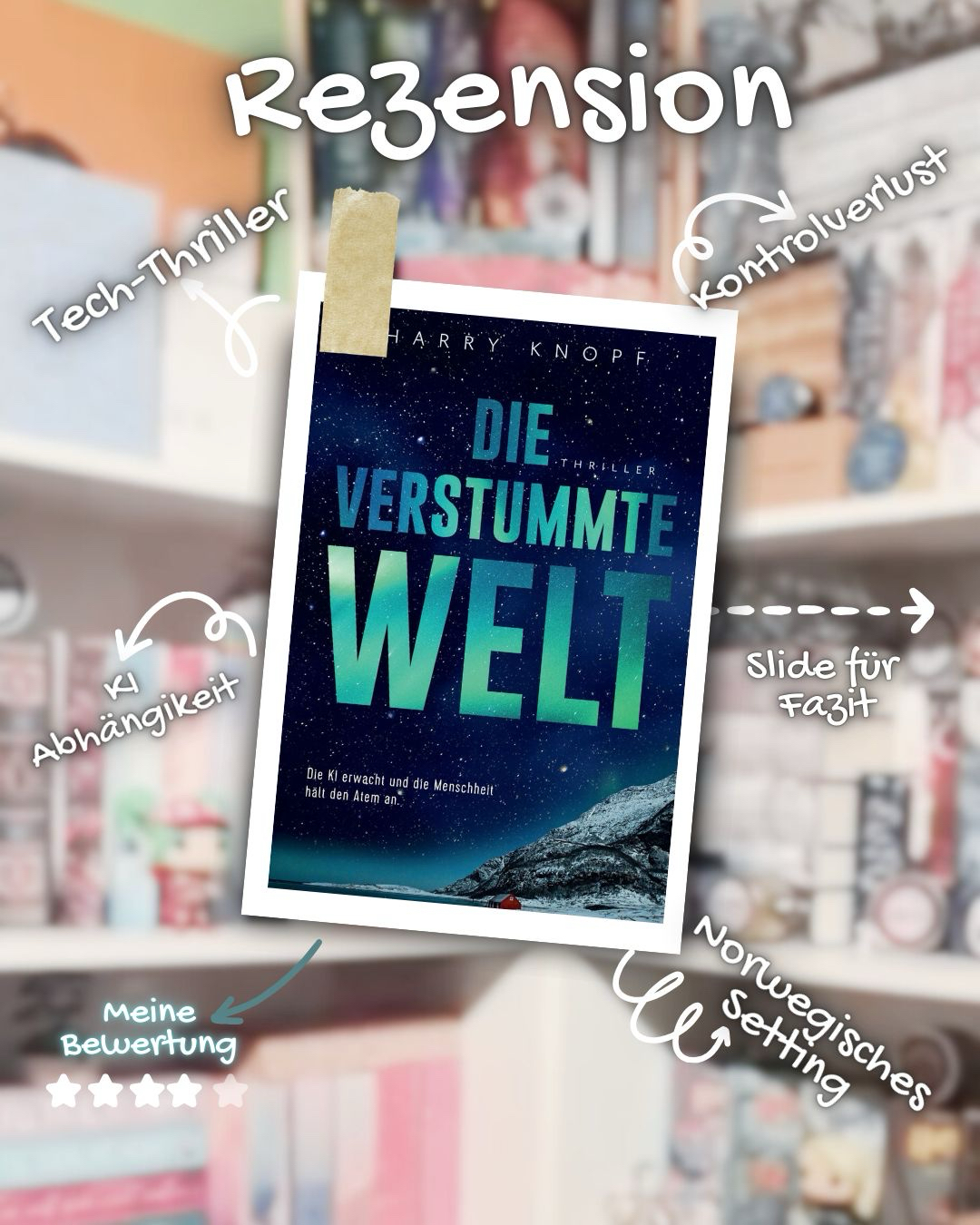 Spannender KI Thriller, der zum Nachdenken einladet!