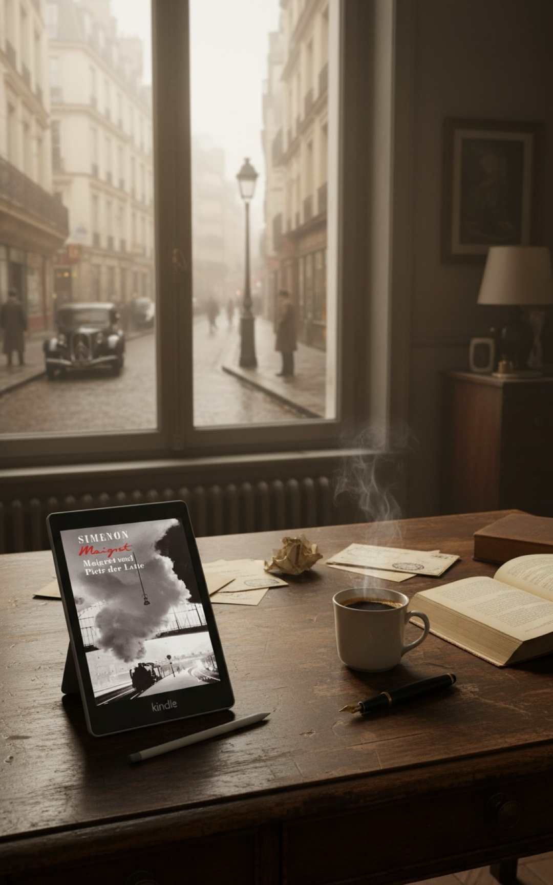 „Maigret und Pietr der Lette“ von Georges Simenon ist ein klassischer Krimi-Roman mit Maigret, der sich durch seine einfache Spannung, düstere Atmosphäre und menschliche Tiefe auszeichnet – ein guter Einstieg in die Reihe.
