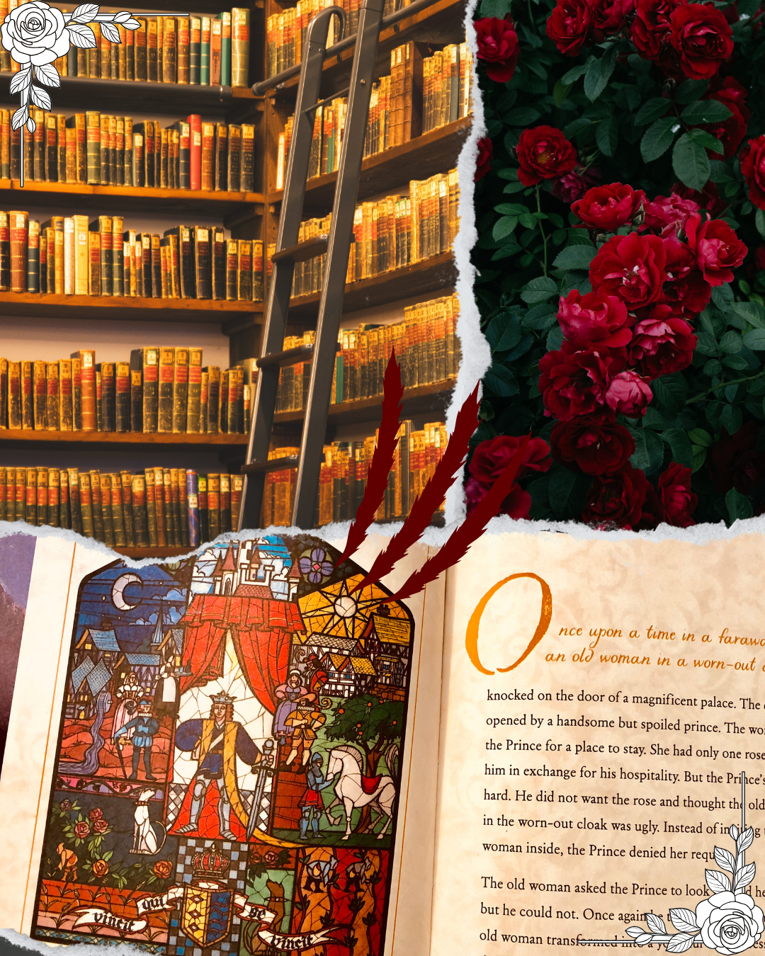 „The only person who did have time for Belle‘s stories was the bookseller.“ S. 15