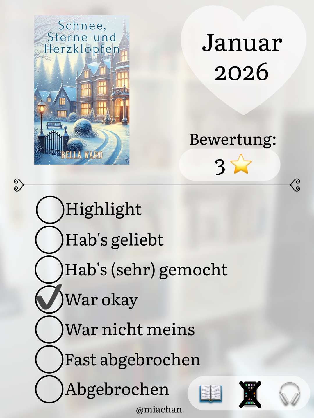 Vorlage für Bewertungen