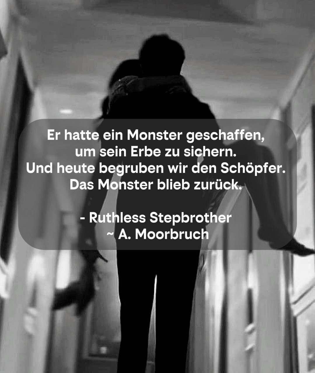 Er hatte ein Monster geschaffen, um sein Erbe zu sichern. Und heute begruben wir den Schöpfer. Das Monster blieb zurück.