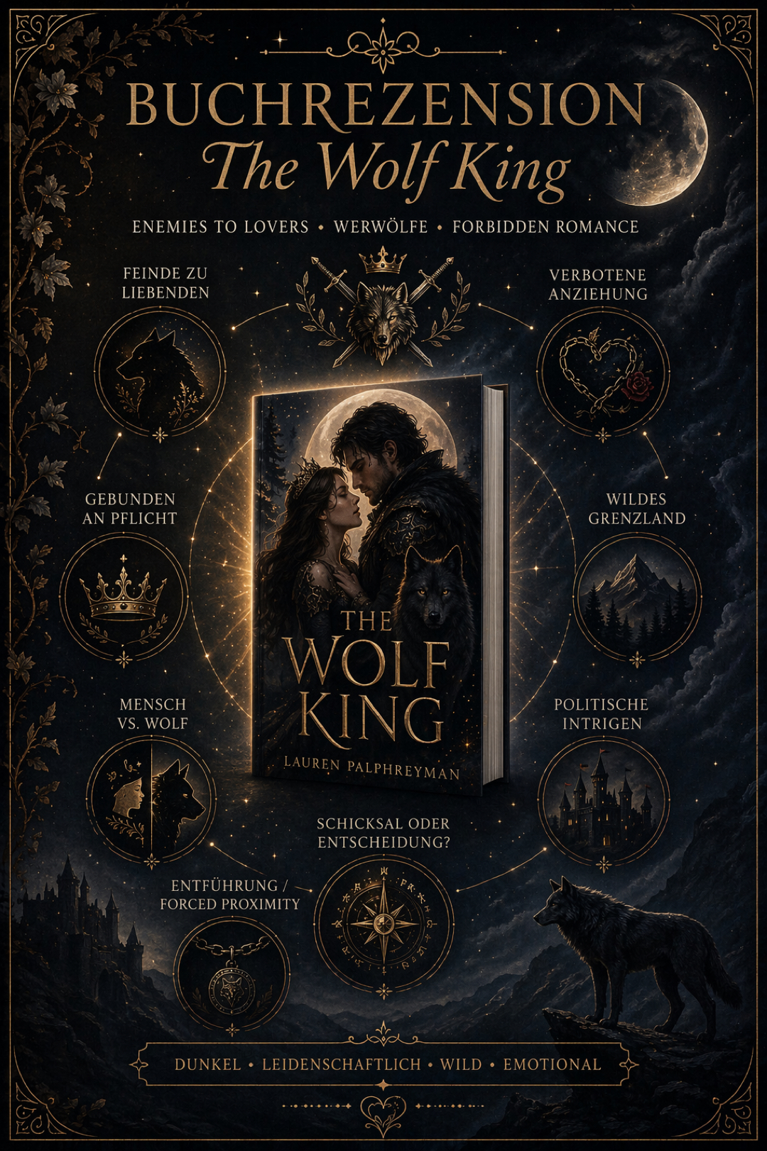 Ich war gefesselt von Seite 1, ein mega Auftakt 🐺😍🔥