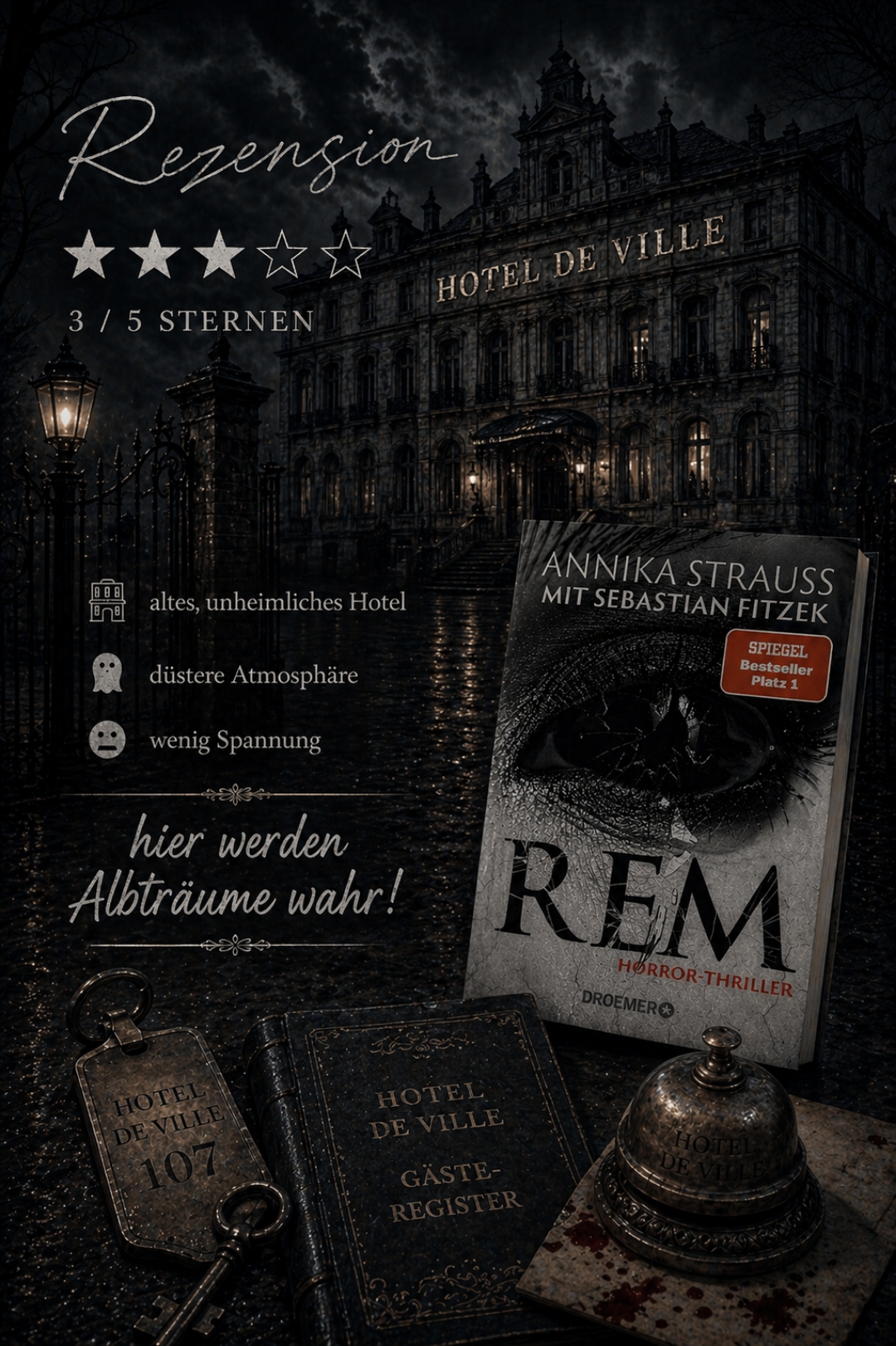 Meine erste Enttäuschung von Fitzek und der erste Eindruck von Annika Strauss