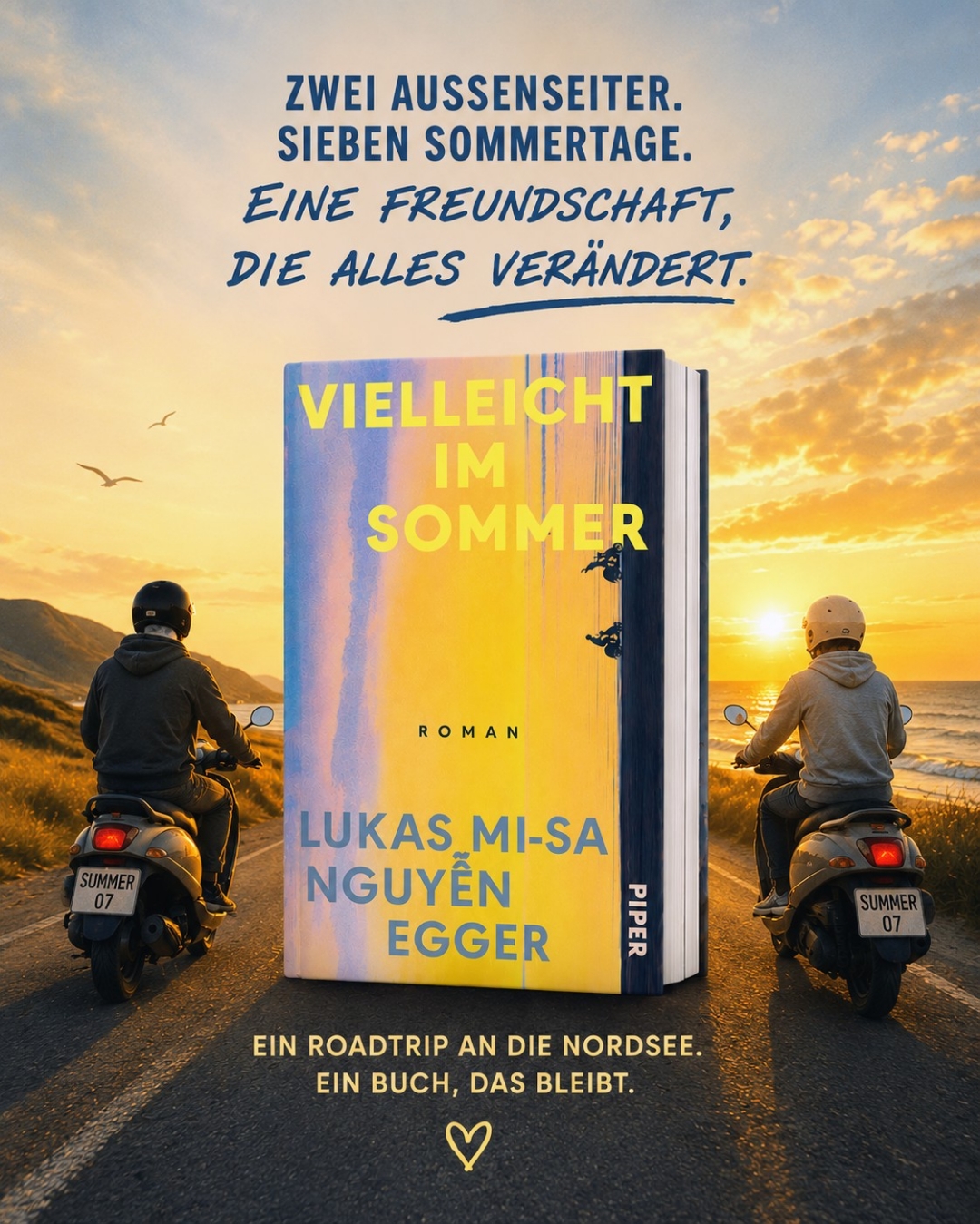 Zwei Jungs, sieben Sommertage und ein Herzklopfen Richtung Meer
