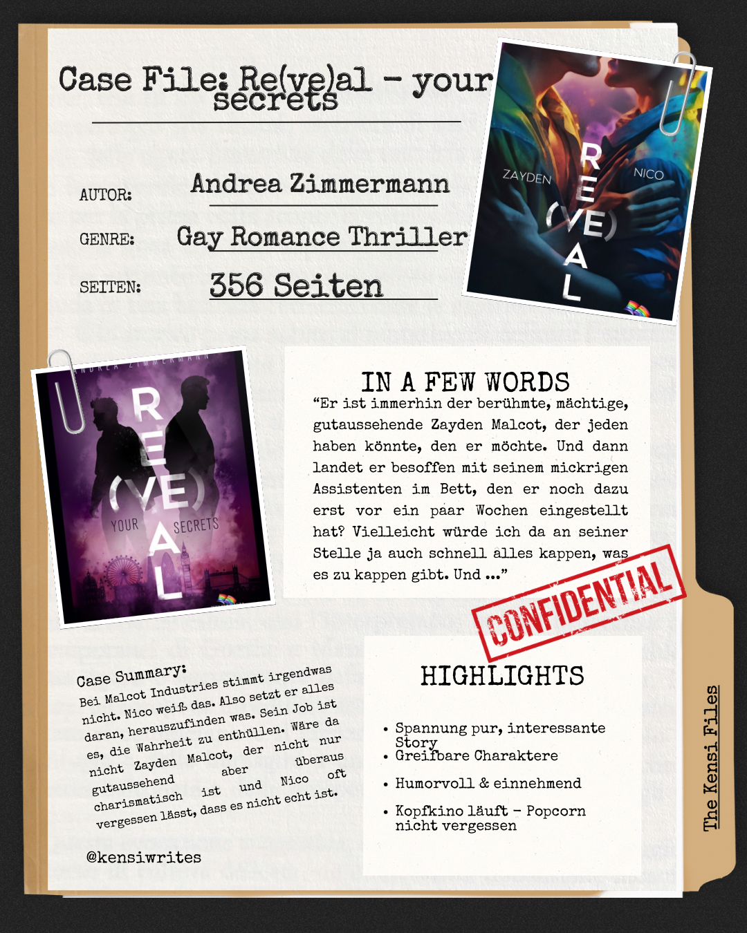 Gay Romance meets Thriller