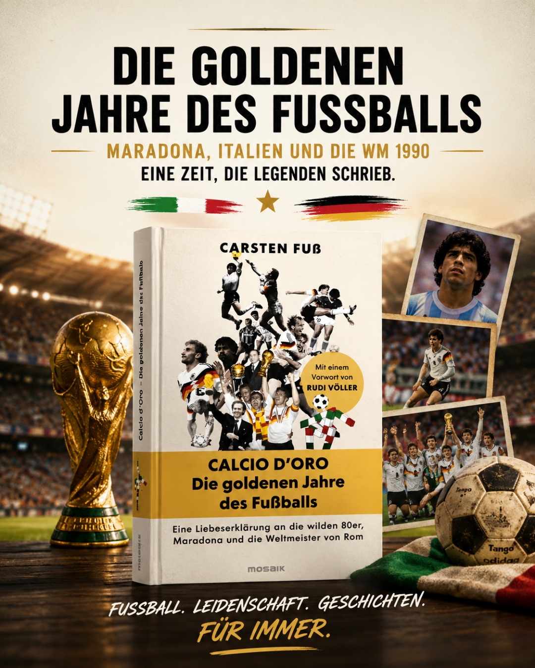 Als Fußball noch nach Drama, Dreck und Gänsehaut roch