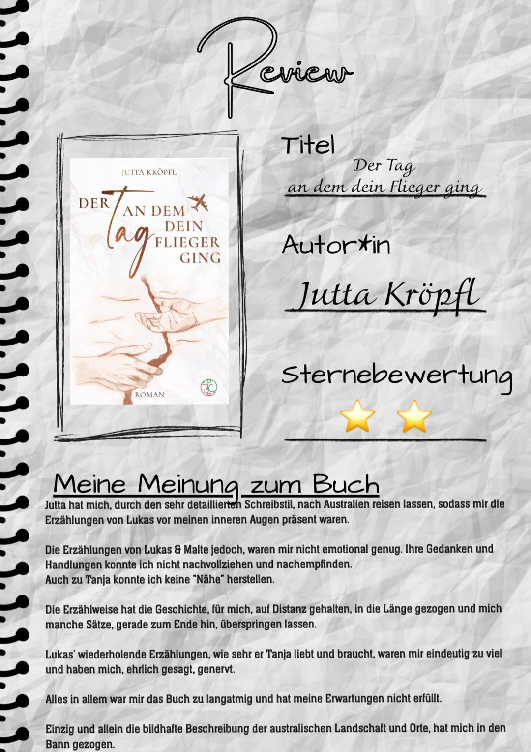 Hat mich nicht berührt