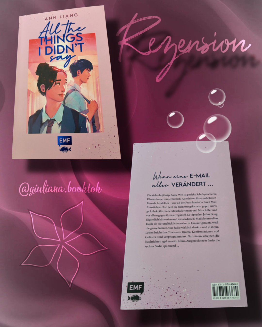 Ich habe dieses Buch innerhalb von nur zwei Tagen beendet und das sagt schon alles. 🥹📚 Der Schreibstil war so leicht..