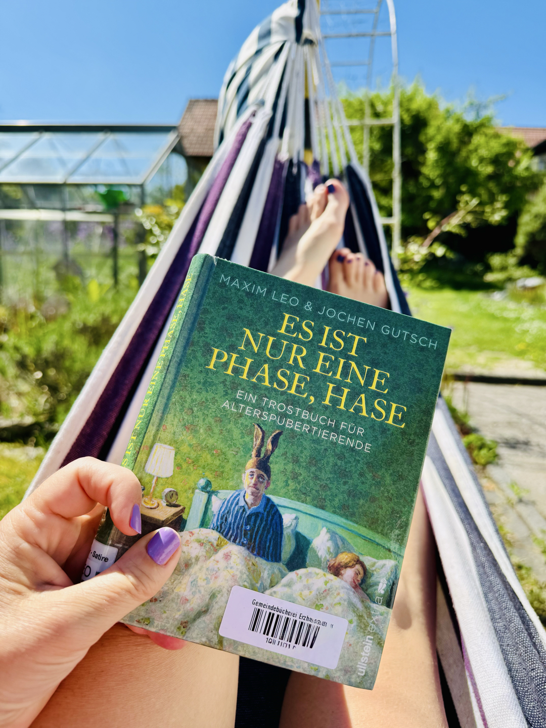 Wenn man um die fuffzich ist und zwischendurch einfach ein paar amüsante Kapitel über das Leben als solches lesen mag…😌