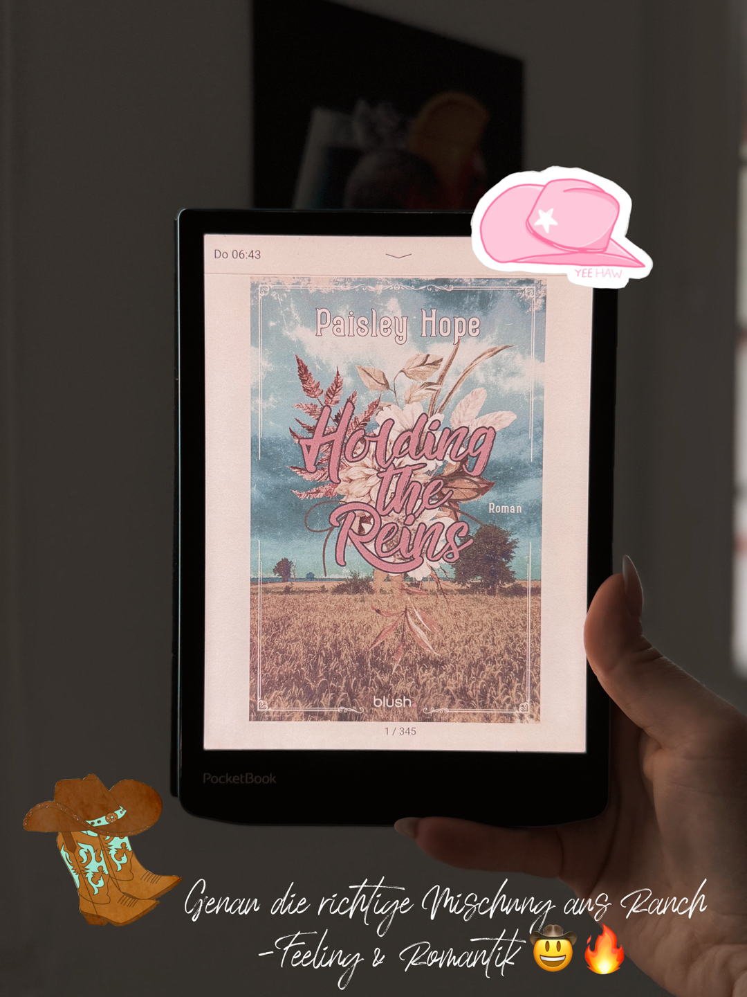 Dieses Buch hatte mich schneller am Haken, als ein Cowboy sein Lasso werfen kann 🤠