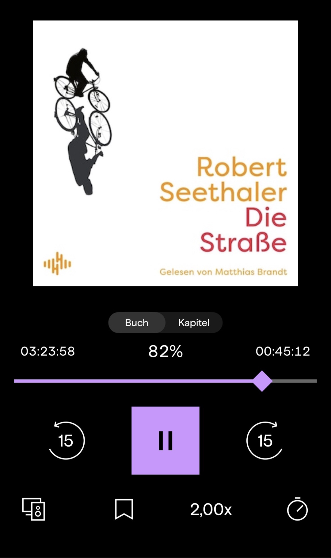 Eine chaotische Straße