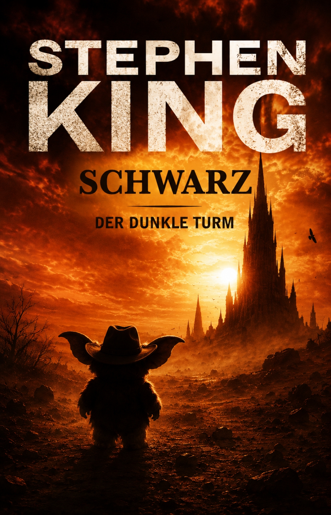 Der Mann in Schwarz floh durch die Wüste, und Gizmo folgte ihm. 😁