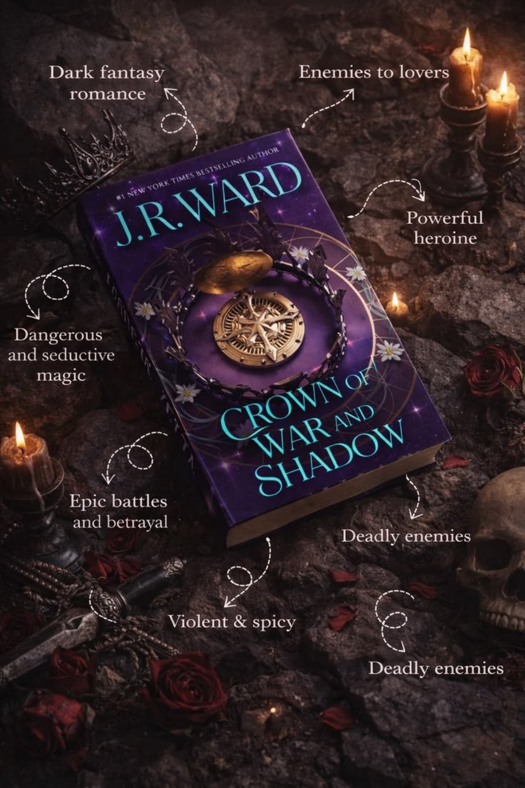 „Crown of War and Shadow“ von J.R. Ward