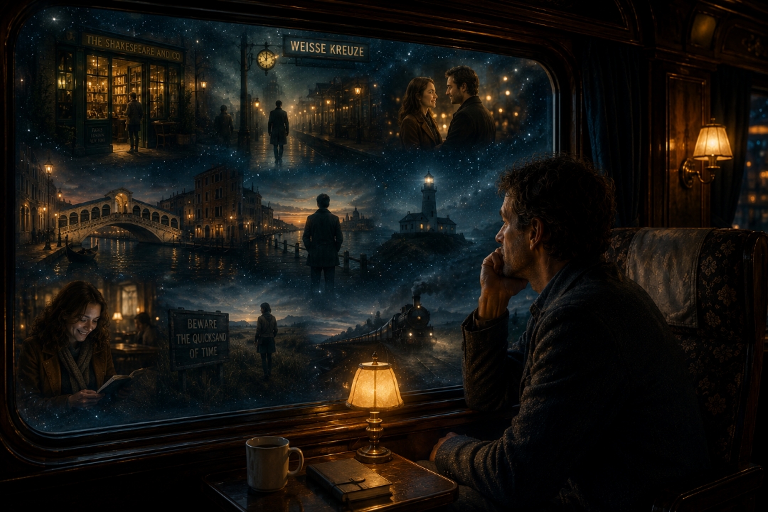 Lebe so, wie die Toten leben würden, wenn sie nur die Chance dazu bekämen 🌌🚂