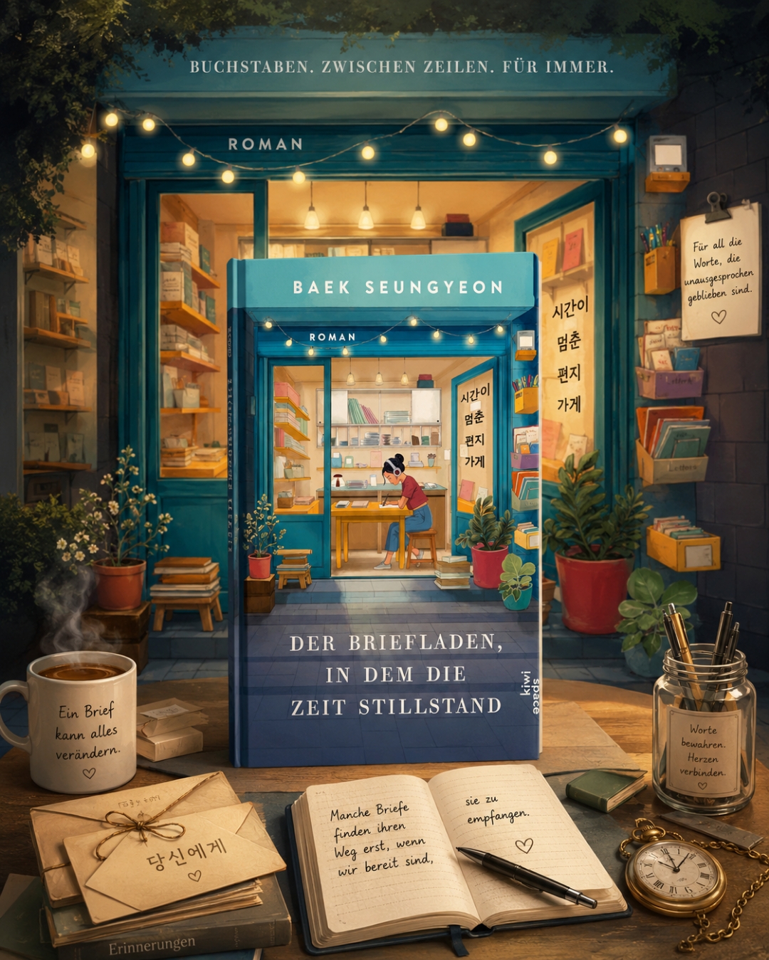 💌📚 Manche Bücher sind wie eine warme Tasse Tee – gemütlich, beruhigend und voller kleiner Lebensweisheiten.