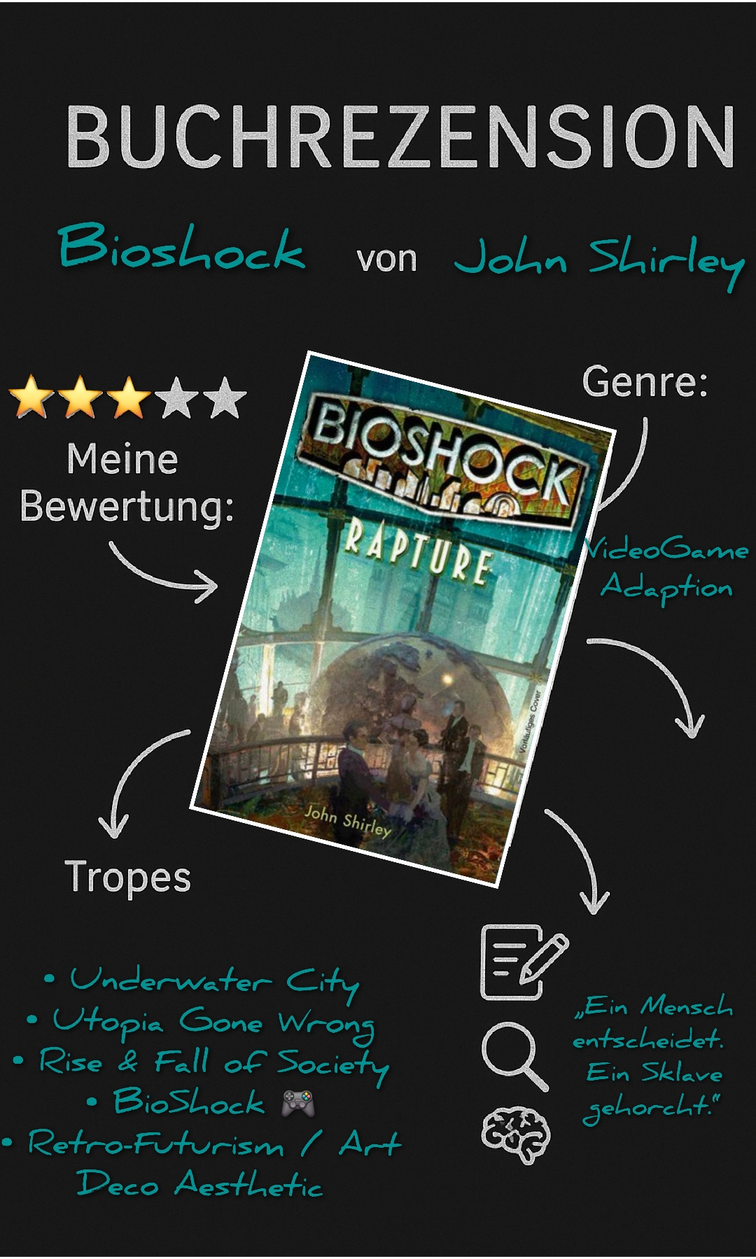 „Ein Mensch entscheidet. Ein Sklave gehorcht." 🌊⚓🏙️💰