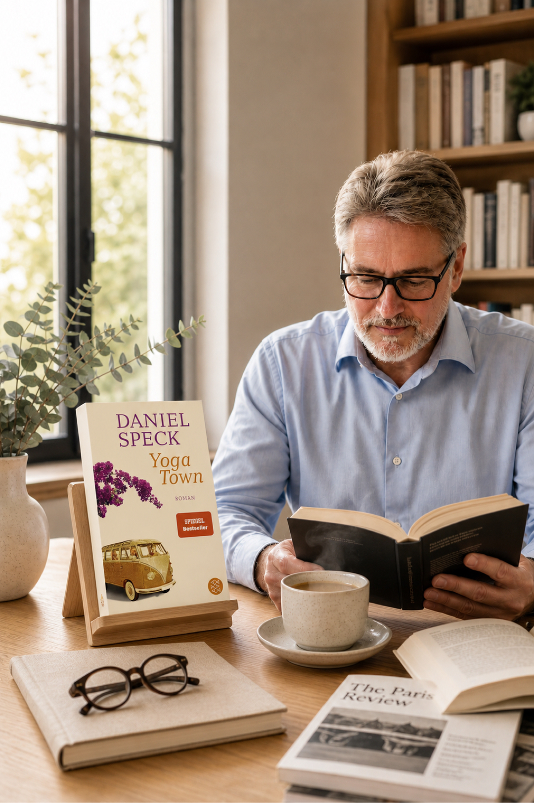 „Yoga Town“ von Daniel Speck hat mich leider enttäuscht, weil der Roman für meinen Geschmack zu simpel aufgebaut ist, zu stark auf einen leicht durchschaubaren Plot setzt und stellenweise unglaubwürdig wirkt.
.