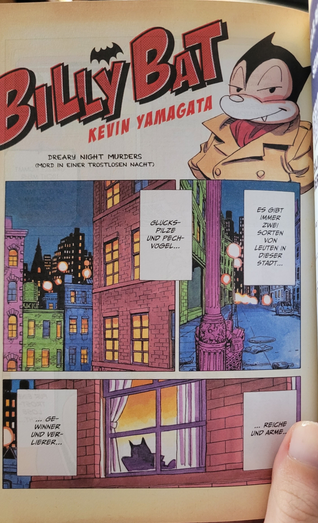Was eine kleine Feldermaus so ausrichten kann