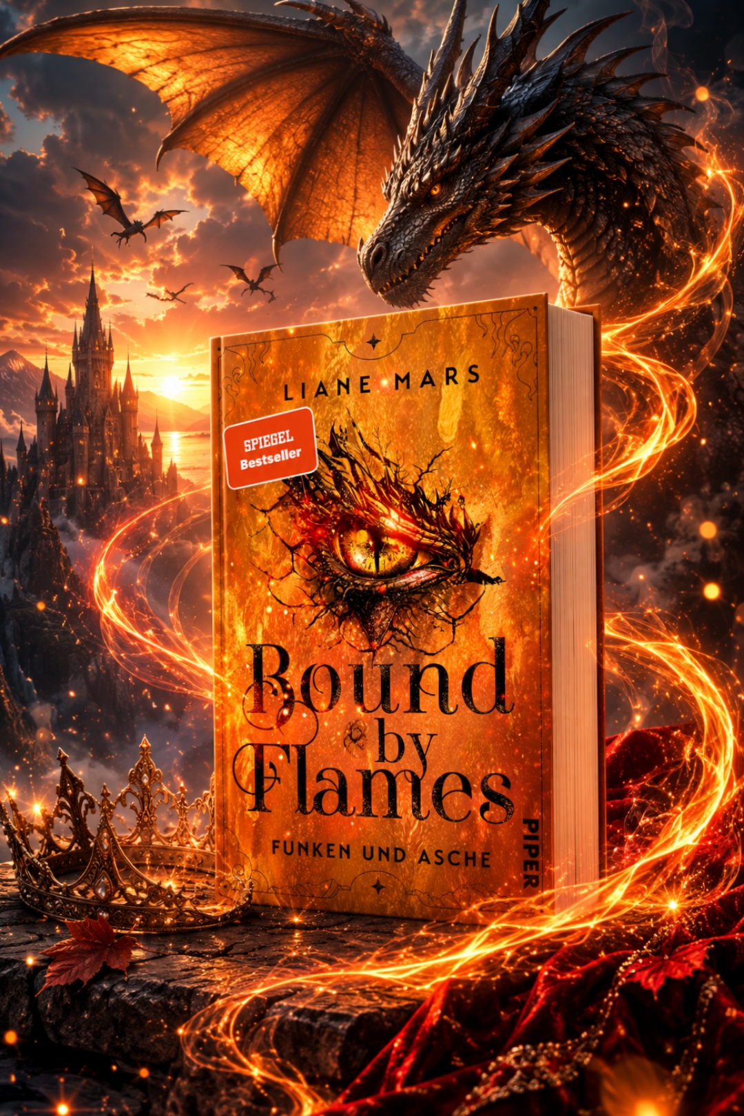 🐲 "Begraben unter einem Berg. Isoliert von jeder Gemeinschaft. Verbunden durch 🔥 & 🪄. Geeint durch Flammenschatten."