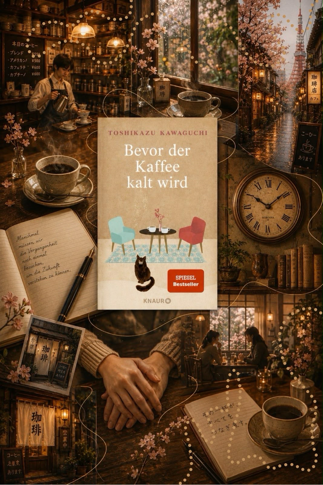 Wenn du die Chance hättest, in die Vergangenheit zu reisen – was würdest du tun, obwohl du nichts ändern kannst? ☕